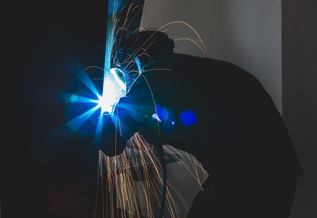 services-01 welding, sparks, engineering, working, welder, industry, worker, metal, factory, production, work, man, mask, steel, industrial, employee, workshop, equipment